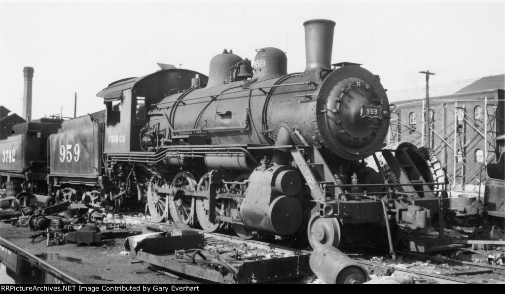 SLSF 2-8-0 #959 - St Louis-San Francisco